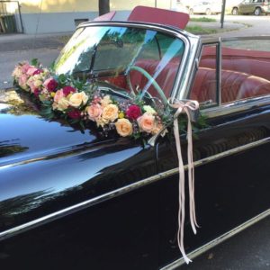Autoschmuck für Hochzeit - Hochzeitsfloristik von Blumen Flaschka