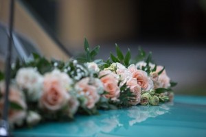 Brautauto Blumen Flaschka Augsburg - Blumen für Ihre Hochzeit von Blumen Flaschka